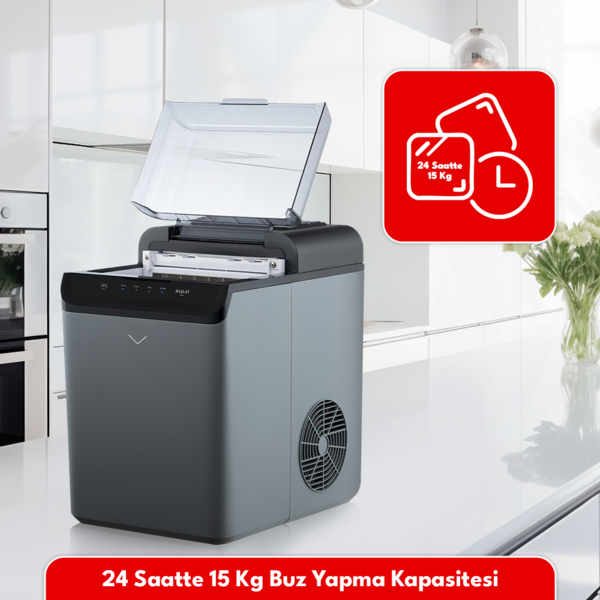 Vestel Buz Yapma Makinesi 24 Saatte 15 kg Buz Üretim Kapasitesi