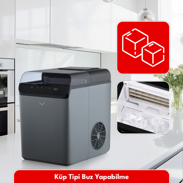 Vestel Buz Yapma Makinesi Küp Tipi Buz Yapabilme