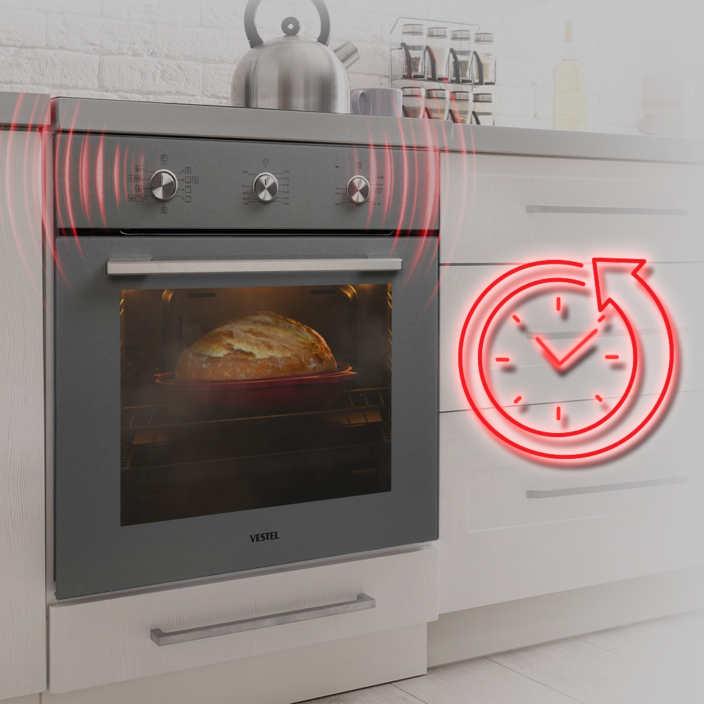 Vestel Ankastre Fırın Mekanik Zamanlayıcı