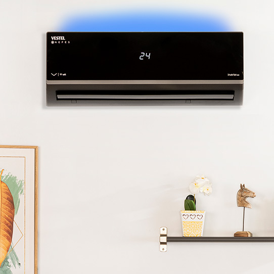 Vestel Klima Ortamın Hava Kalitesini Gösteren Ambiyans Aydınlatması