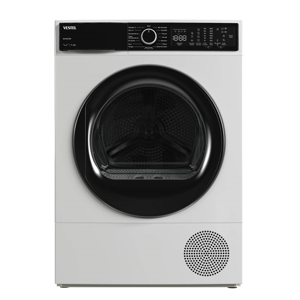 Vestel KM 97402 9 Kg Beyaz Kurutma Makinesi