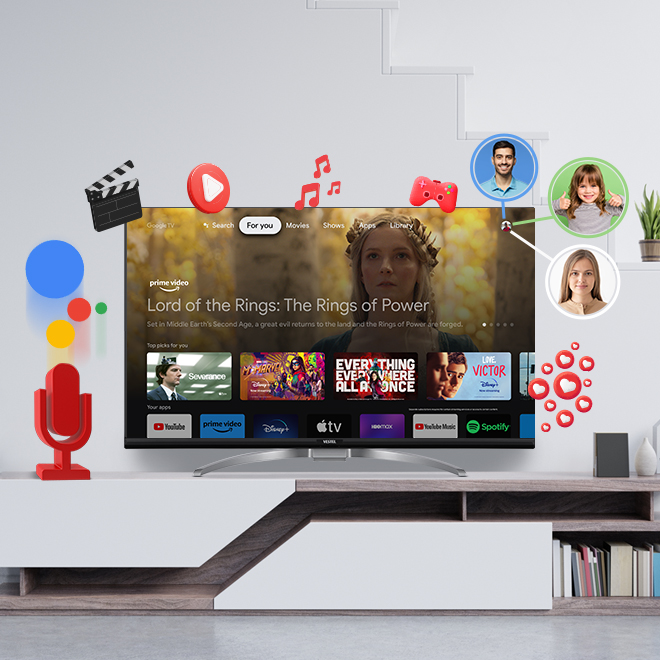 Vestel Televizyon Google TV Özelliği