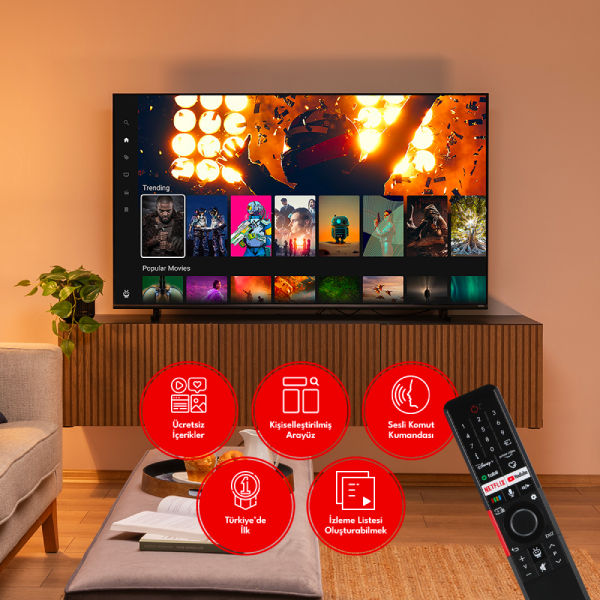 Vestel Televizyon Vestel TiVo ile Tanışın: Platformların Platformu!