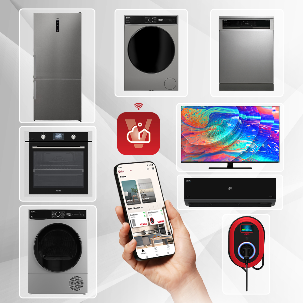 Vestel Bulaşık Makinesi Wi-Fi Teknolojisi Vestel Bulaşık Makinesi Wi-fi Teknolojisi
