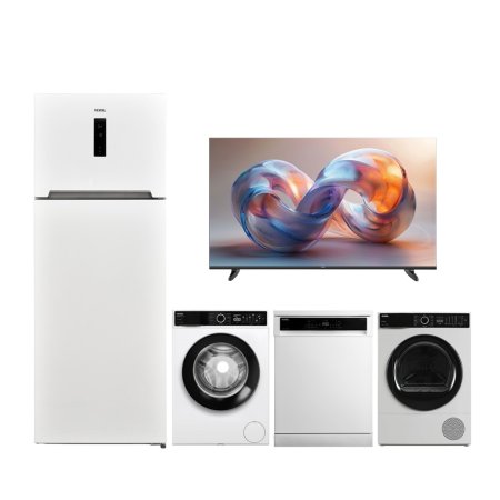 Vestel 5'li Elegance Beyaz Eşya Seti