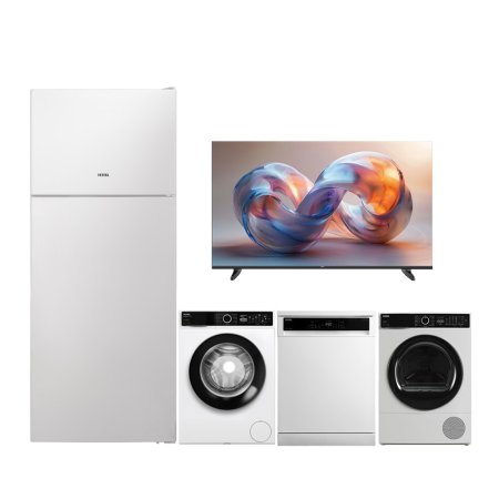 Vestel 5'li Prestij Eko Beyaz Eşya Seti