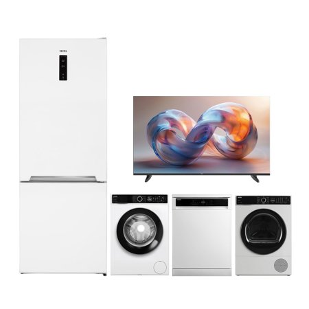 Vestel 5'li Prestij Kombi Beyaz Eşya Seti