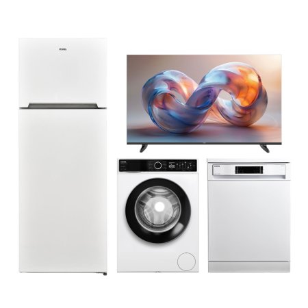 Vestel 4'lü Konfor Beyaz Eşya Seti