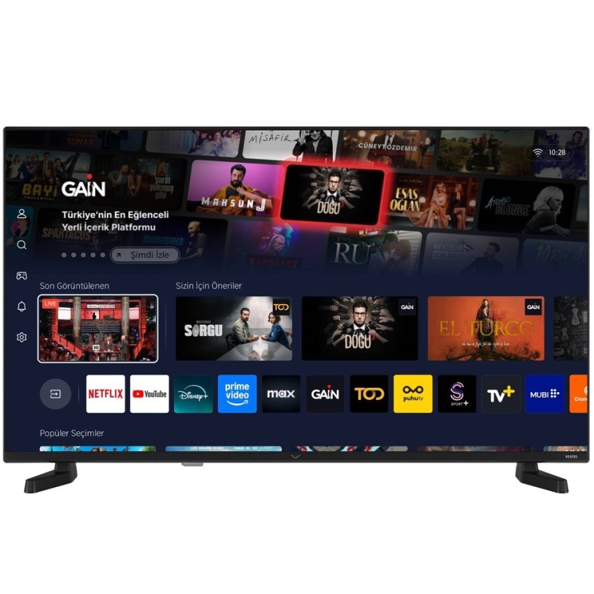 Vestel 43FV9750 43'' 108 Ekran Full HD Smart Televizyon Vidaa Menü