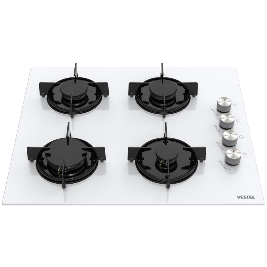 Vestel AO-61041 B DG 60 Cm Ankastre Ocak Üst Görünüm