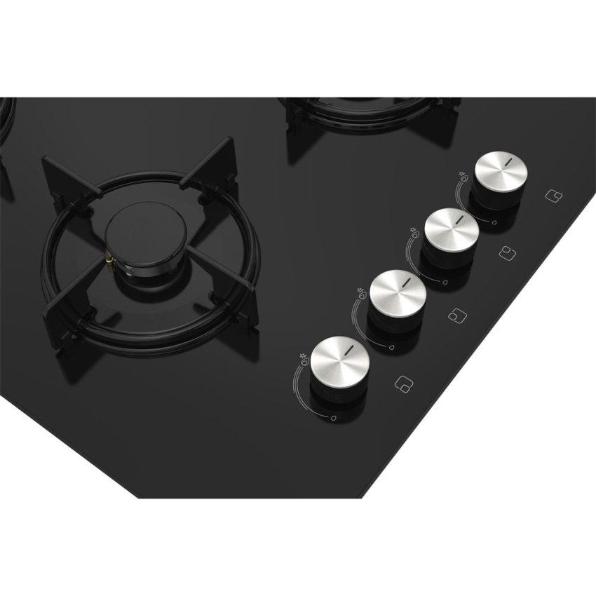 Vestel AO-61041 S DG 60 Cm Siyah Ankastre Ocak Temperli Cam