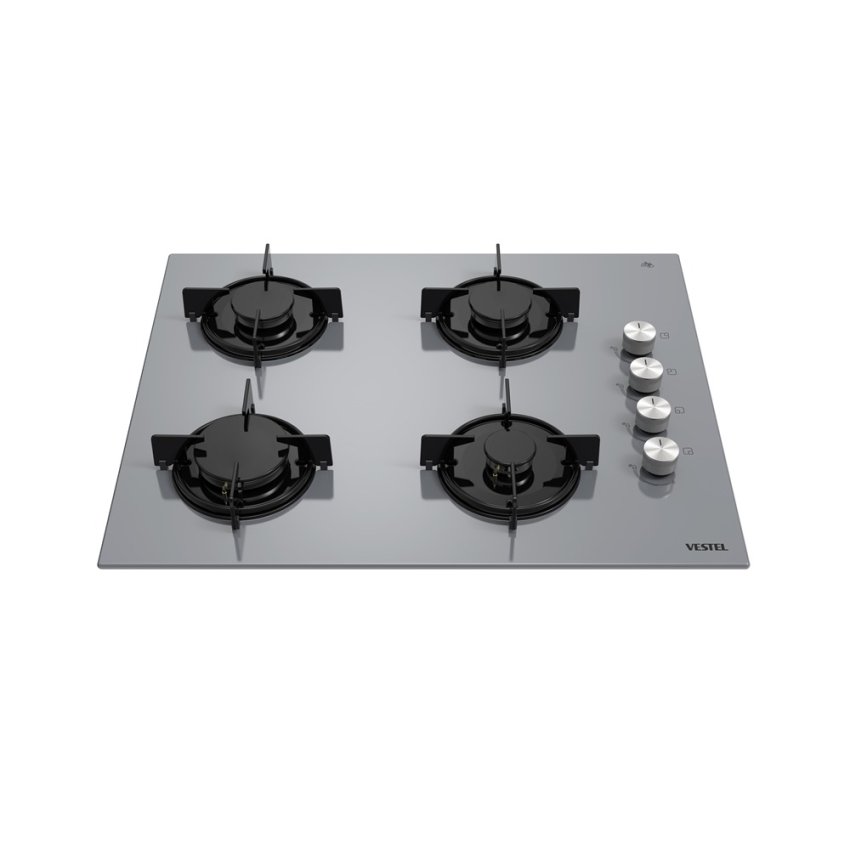 Vestel AO-65041 G DG 60 Cm Ankastre Ocak Üst Görünüm