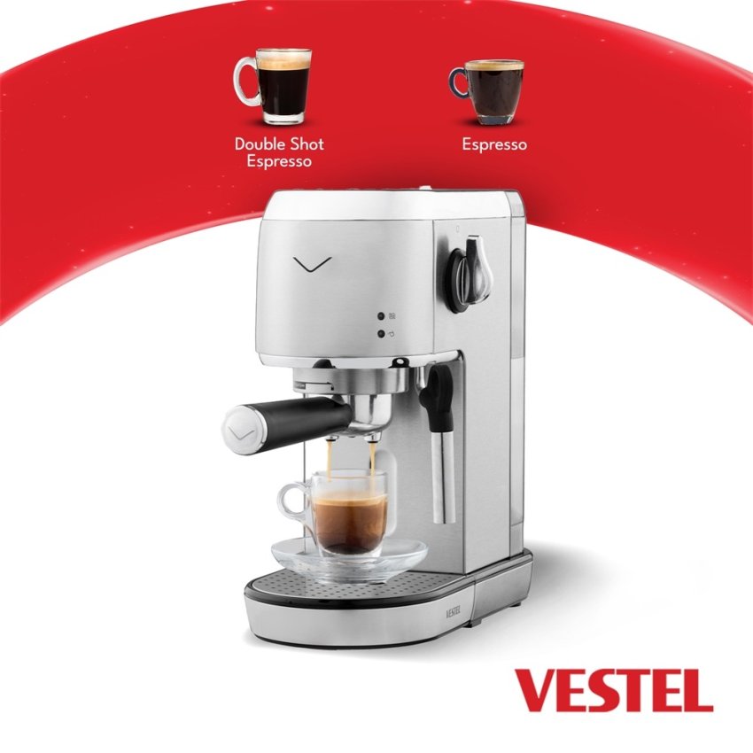 Vestel Barista Yarı Otomatik Espresso Makinesi