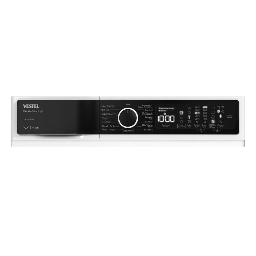 Vestel CMI 97402 9 Kg Çamaşır Makinesi Menü Görünüm