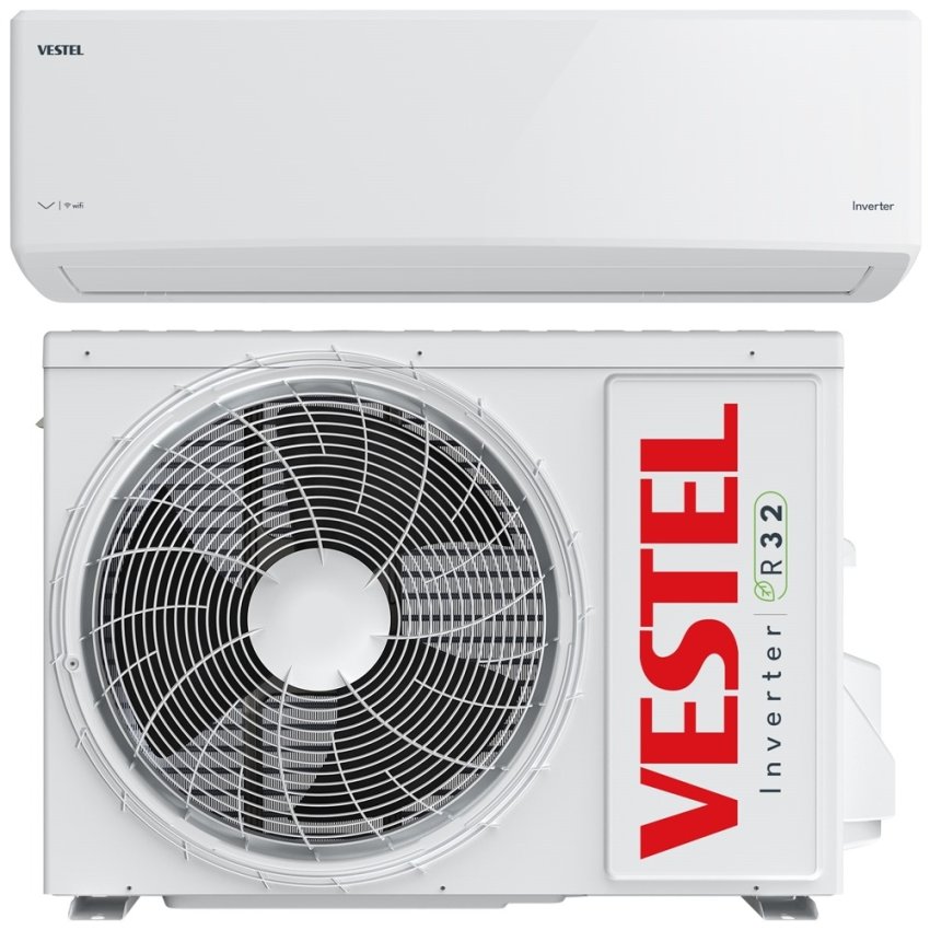 Vestel Flora Doğa 126 12.000 Btu İnverter Klima İç ve Dış Üniteler
