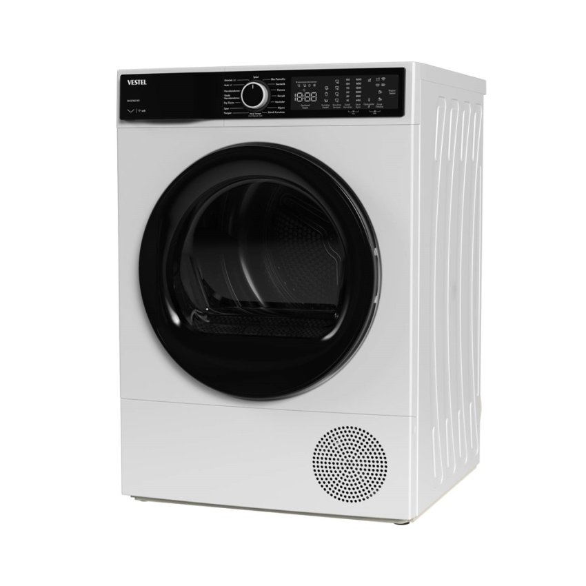 Vestel KM 107402 10 Kg Kurutma Makinesi Yan Görünüm