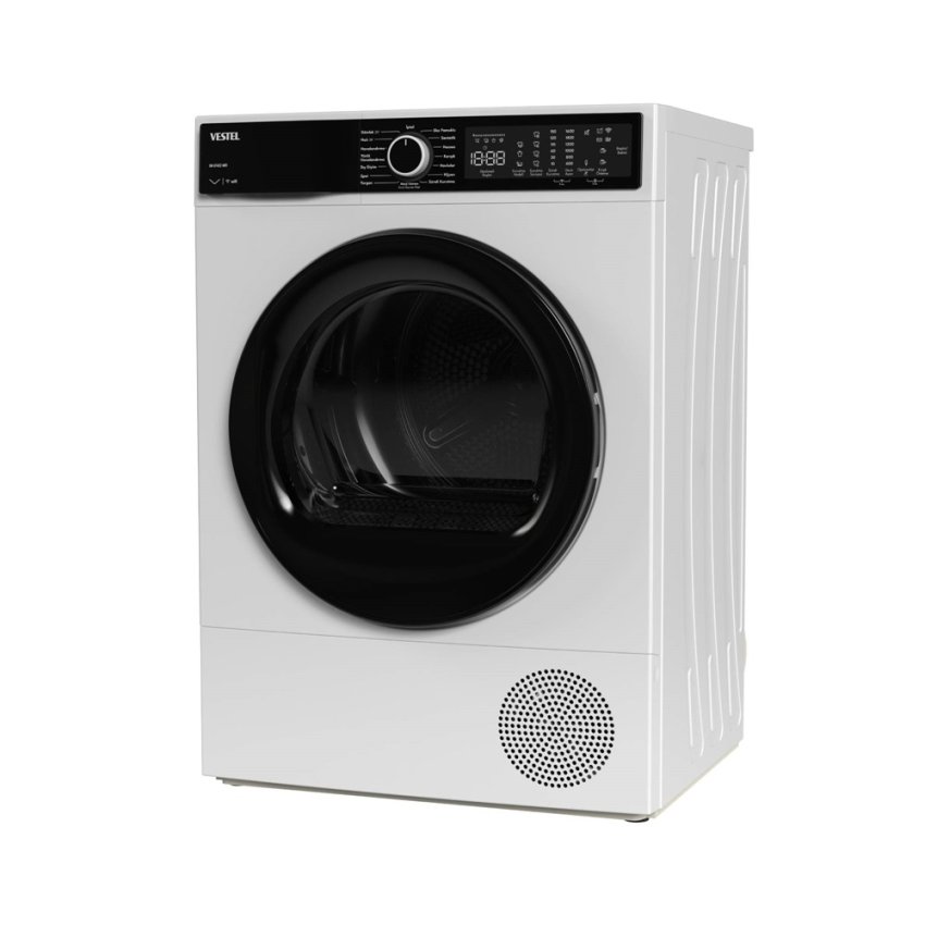 Vestel KM 87402 8 Kg Kurutma Makinesi Yan Görünüm