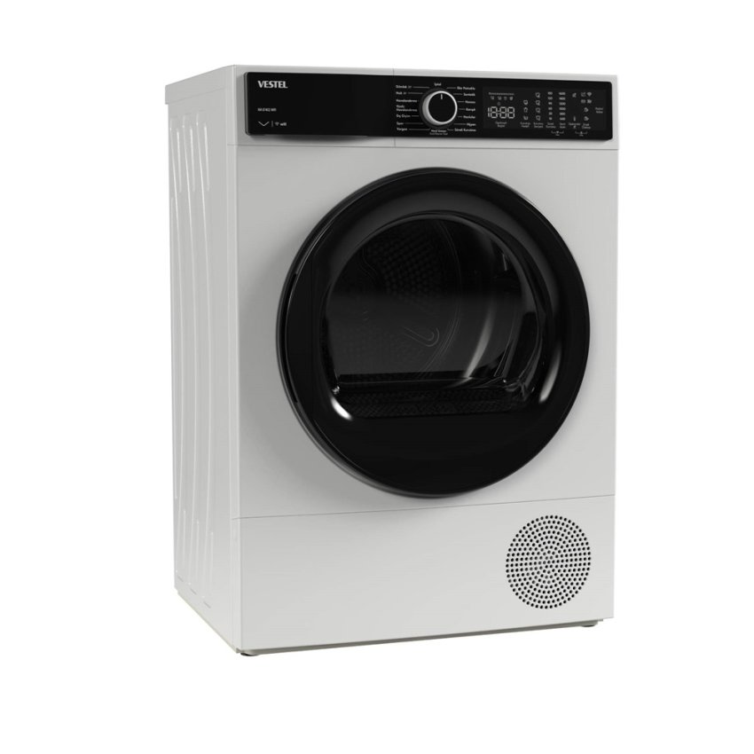 Vestel KM 87402 8 Kg Kurutma Makinesi Yan Görünüm