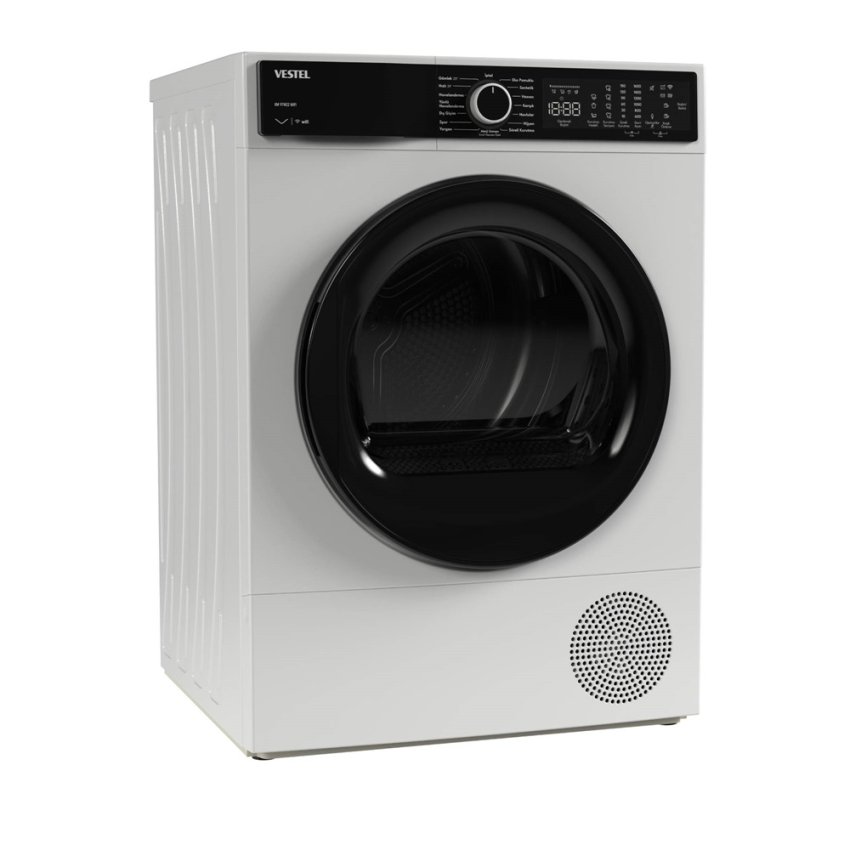 Vestel KM 97402 9 Kg Kurutma Makinesi Yan Görünüm