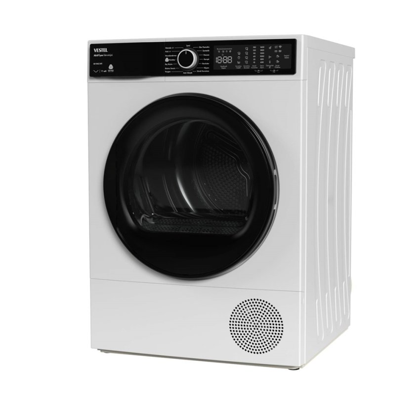 Vestel KMI 98402 9 Kg Kurutma Makinesi Yan Görünüm