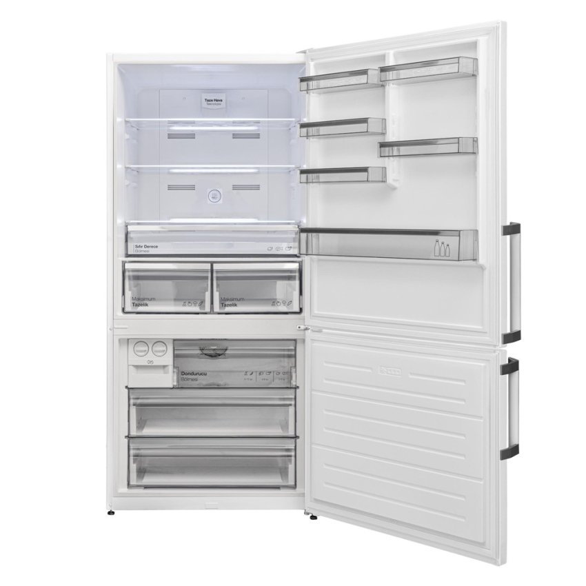 Vestel NFK64012 E No-Frost Kombi Buzdolabı
