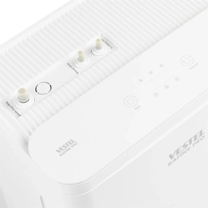 Vestel Rafine Pro Su Arıtma Cihazı Üst Görünüm