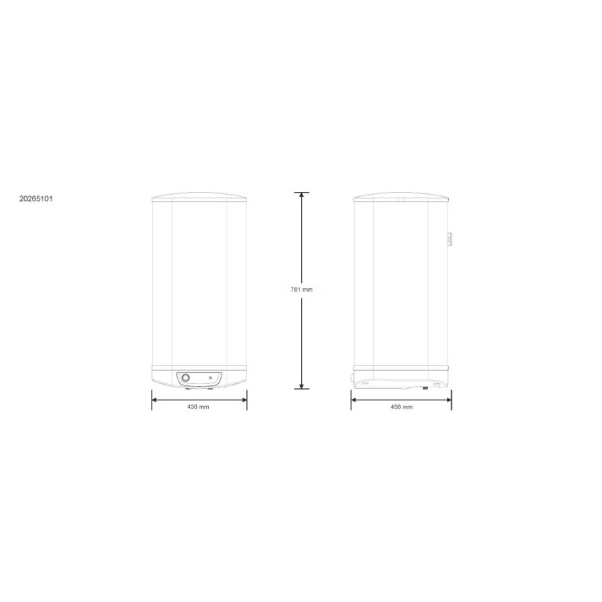 Vestel TRM 65 MK 65 Lt Mekanik Termosifon