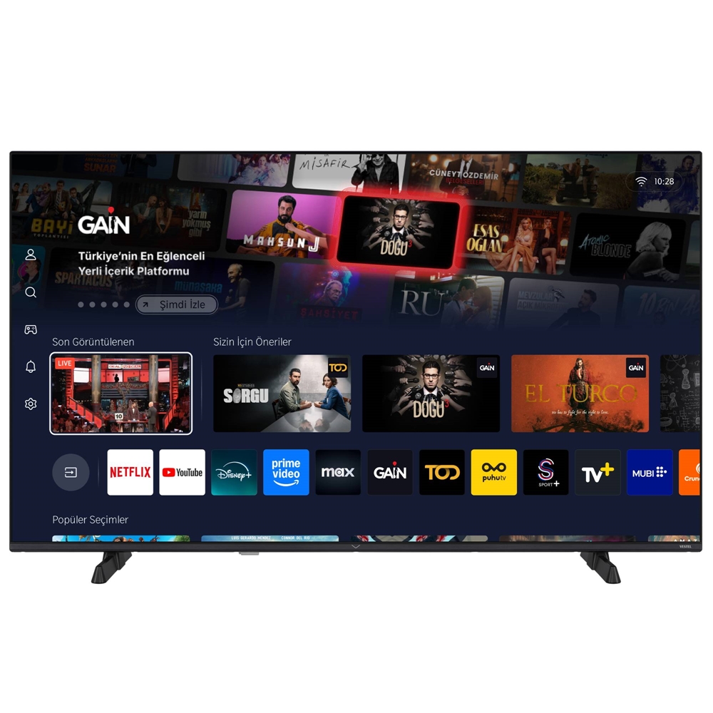 Vestel 55UV9750 139 Ekran 4K Smart Televizyon