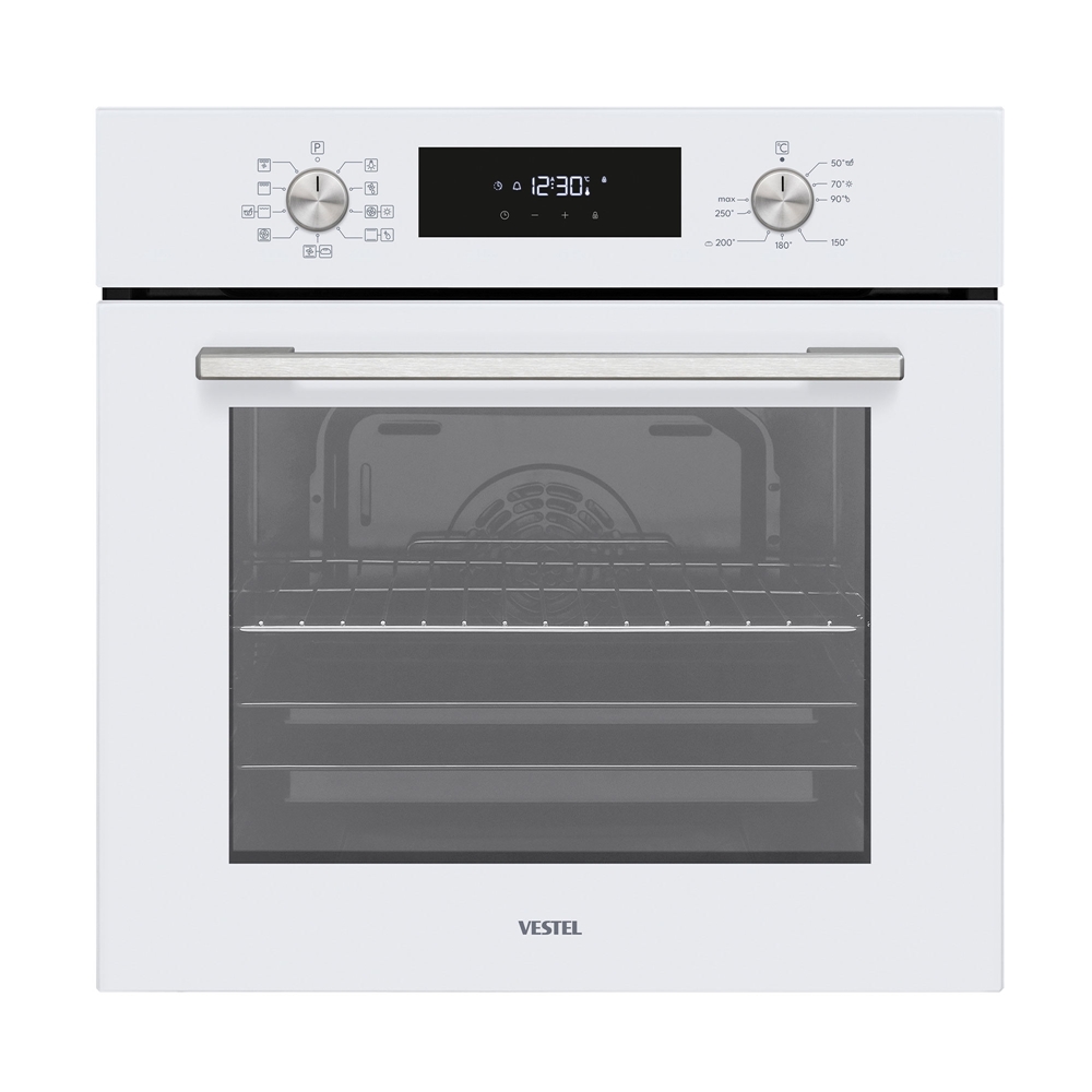 Vestel AF-6841 B Beyaz Ankastre Fırın