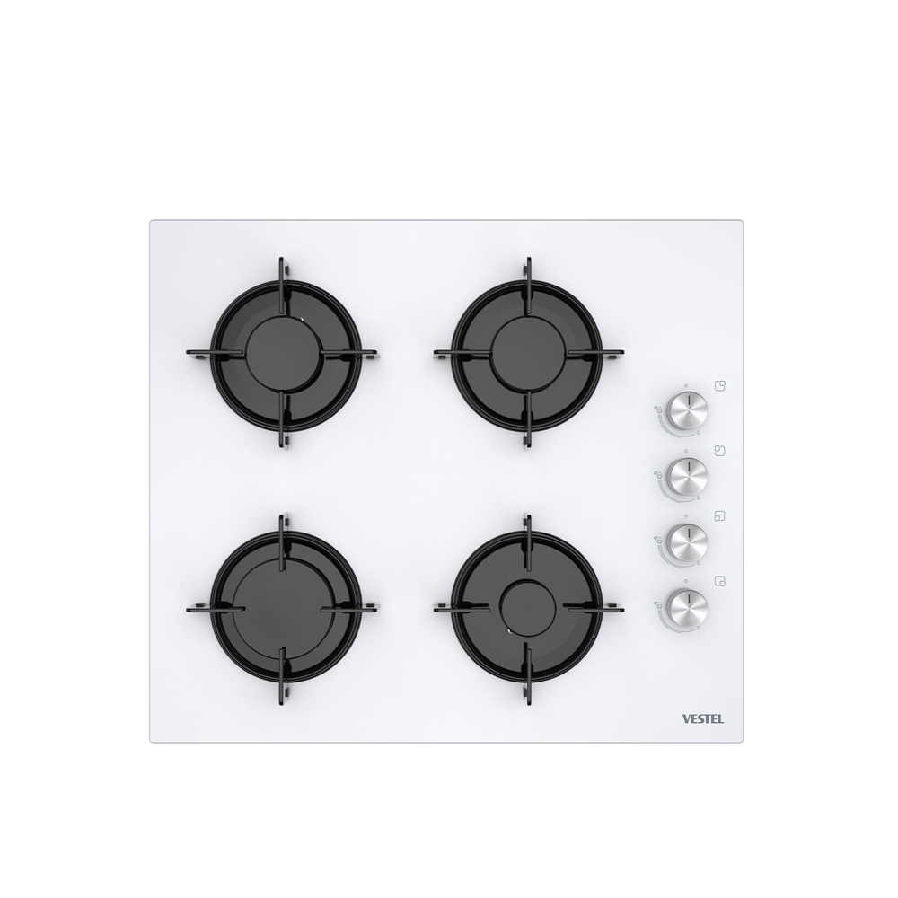 Vestel AO-61041 B Beyaz Ankastre Ocak