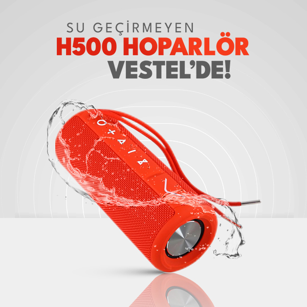 Vestel H500 Bluetooth Kulaklık Sıvıya Karşı Dayanıklıdır Vestel H500 Bluetooth Kulaklık Sıvıya Karşı Dayanıklıdır