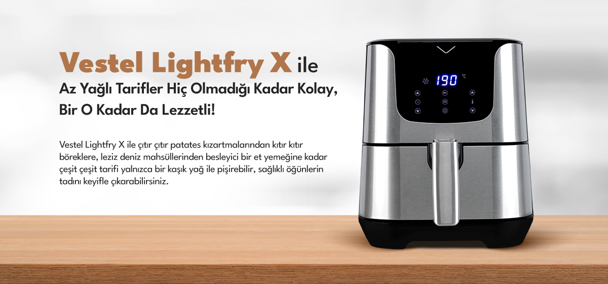 Vestel Lightfry 15 X Airfry Fritöz Katalog Part 1 Vestel Lightfry 15 X Airfry Fritöz Katalog Part 1