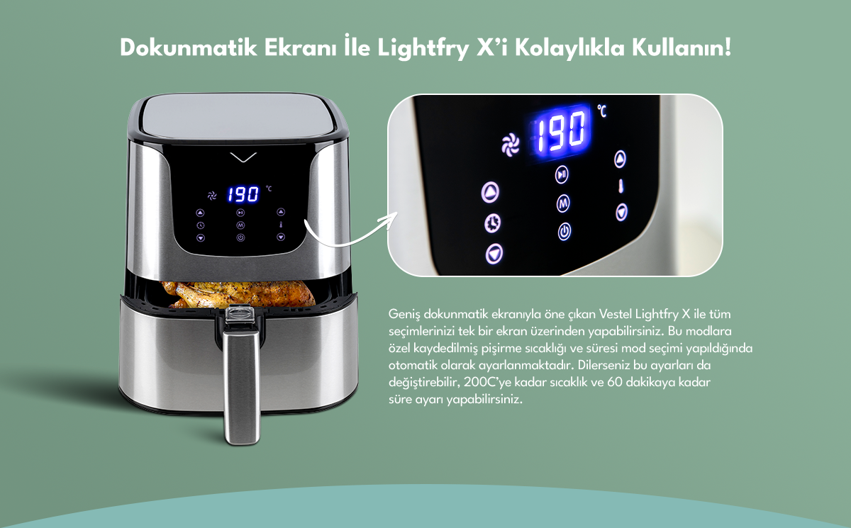 Vestel Lightfry 15 X Airfry Fritöz Katalog Part 3 Vestel Lightfry 15 X Airfry Fritöz Katalog Part 3