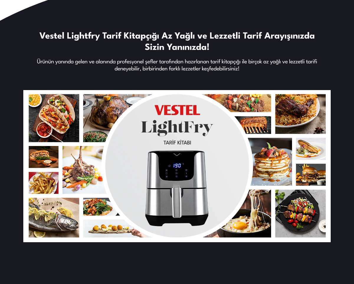 Vestel Lightfry 15 X Airfry Fritöz Katalog Part 6 Vestel Lightfry 15 X Airfry Fritöz Katalog Part 6