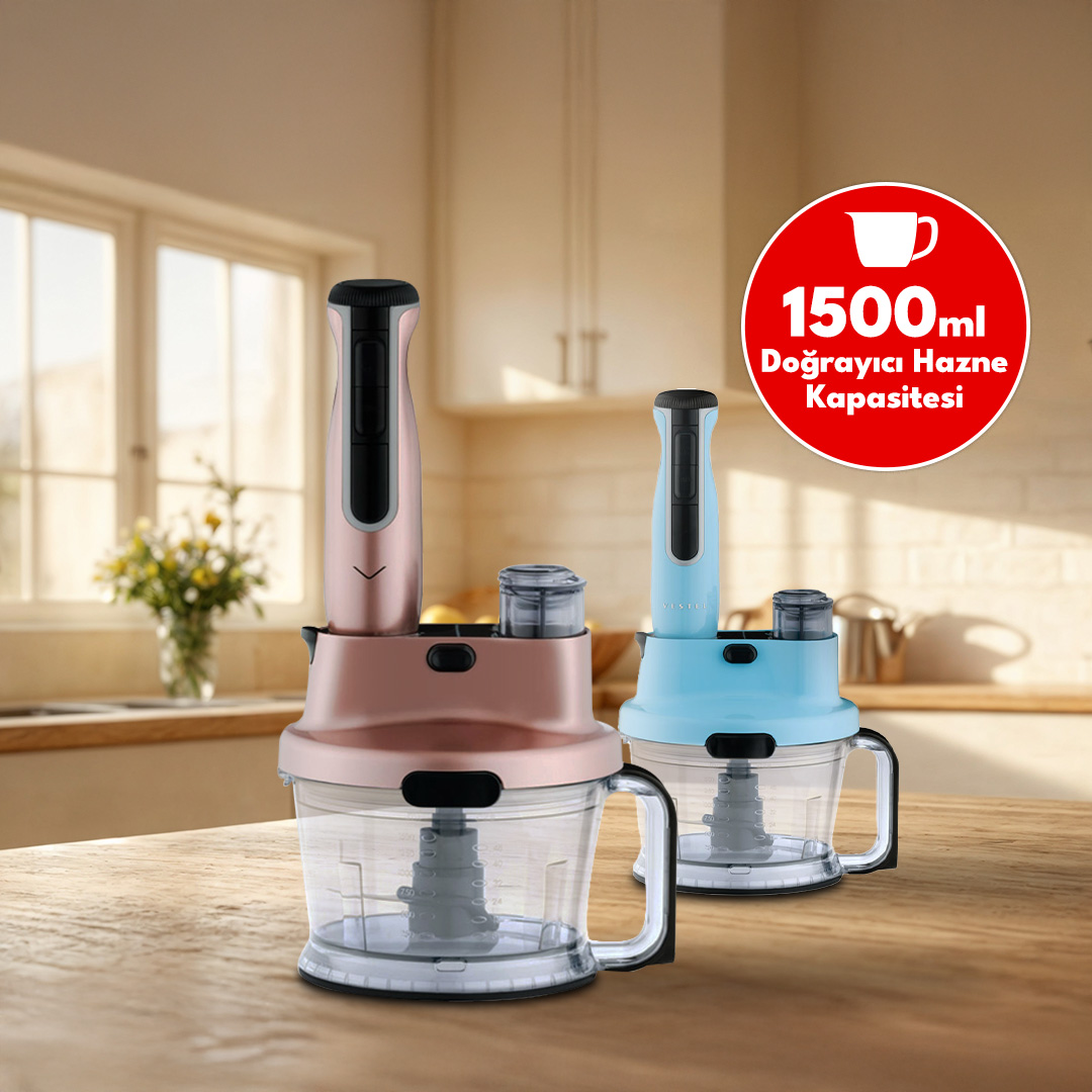 Vestel Nano Cut B Multi Blender Seti 1500 ml Doğrayıcı Haznesi Vestel Nano Cut B Multi Blender Seti 1500 ml Doğrayıcı Haznesi