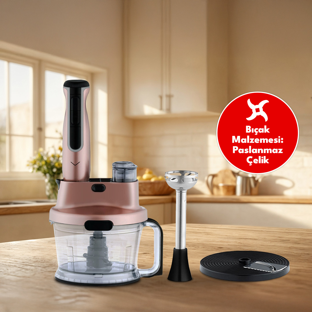 Vestel Nano Cut B Multi Blender Seti Paslanmaz Çelik Bıcak Seti Vestel Nano Cut B Multi Blender Seti Paslanmaz Çelik Bıcak Seti