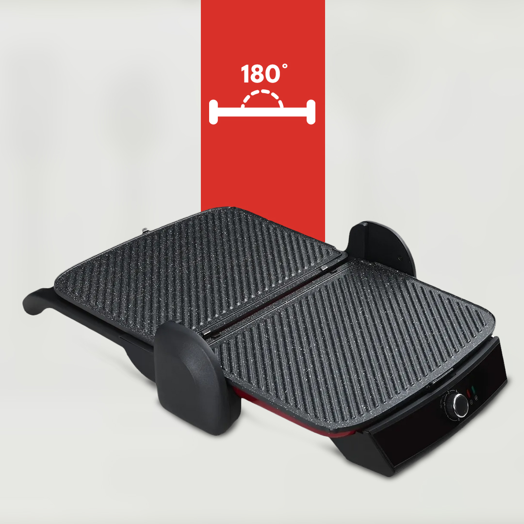Vestel Retro T7000 Tost Makinesi 180 Derece Açılabilen Gövde Vestel Retro T7000 Tost Makinesi 180 Derece Açılabilen Gövde