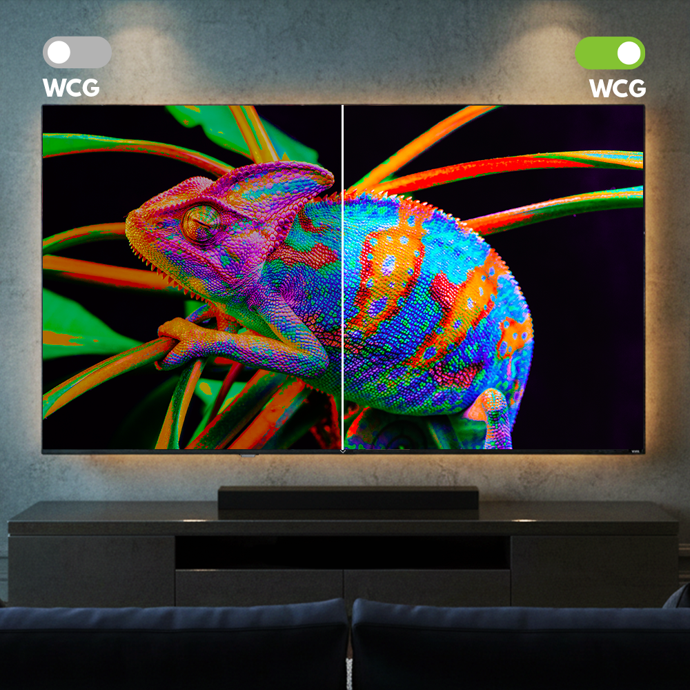Vestel Televizyon Wide Color Gamut &Ouml;zelliği