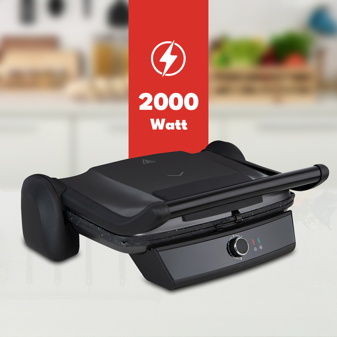Vestel Ziyafet 8000 DX Tost Makinesi 2000 Watt Güç Vestel Ziyafet 8000 DX Tost Makinesi 2000 Watt Güç
