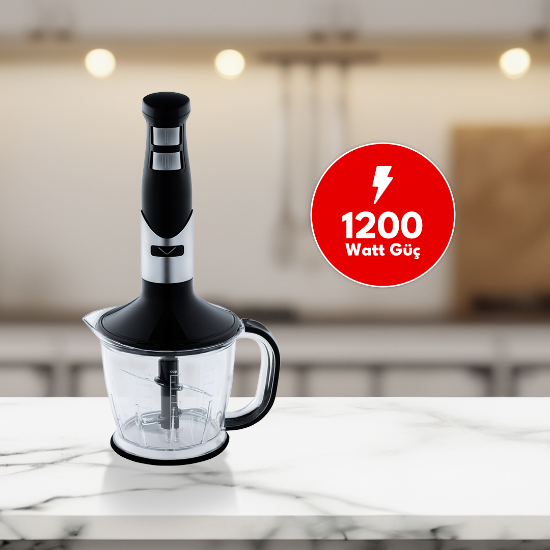 Vestel Ziyafet 8500 El Blender Seti 1200 Watt Motor G&uuml;c&uuml;